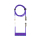 Kable do klawiatur Cooler Master Coiled Cable (Thunderstorm Blue-Purple)